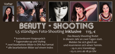 Flyer Beauty Shooting